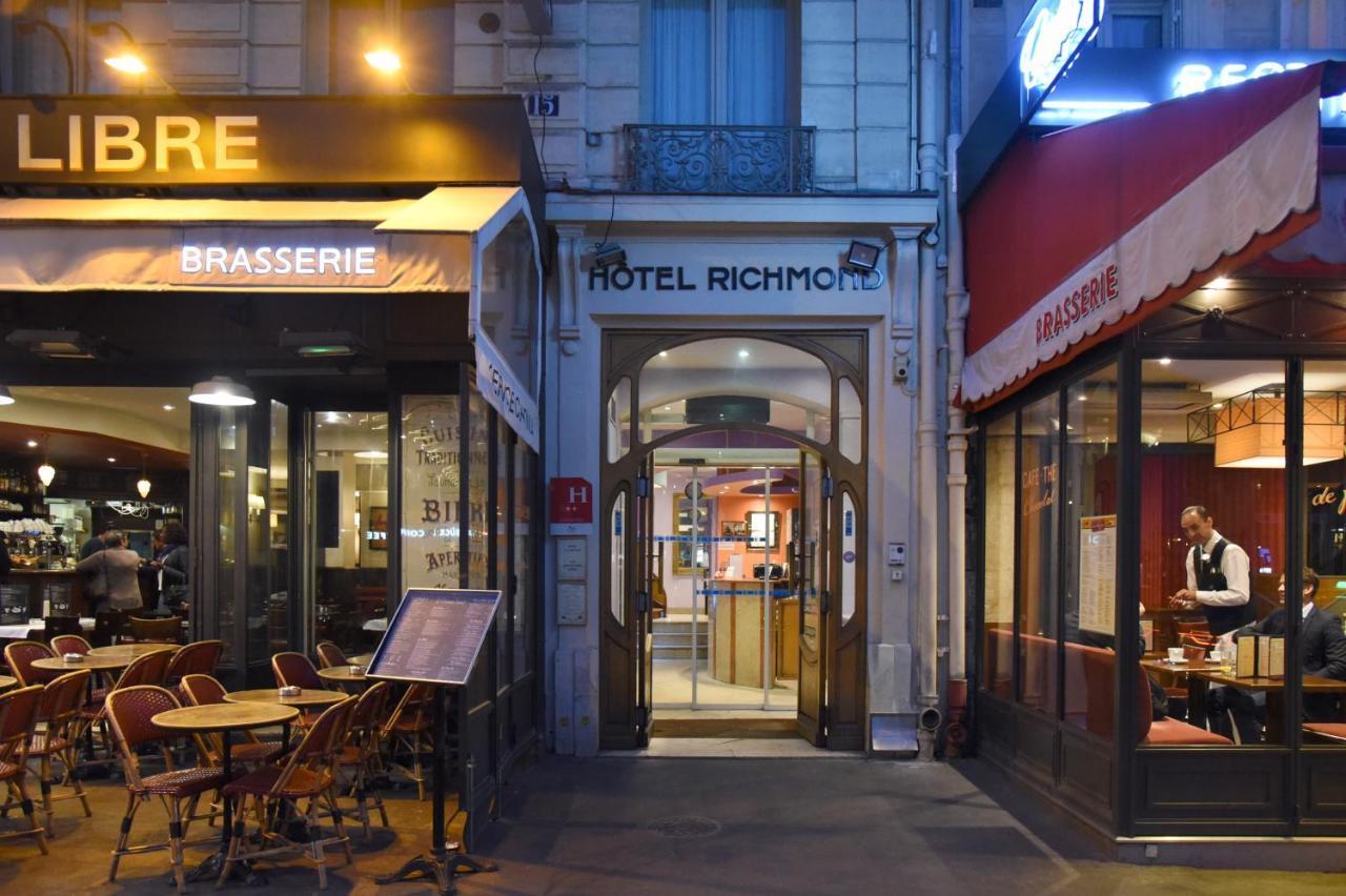 Hotel Richmond Gare Du Nord Paris Exterior foto